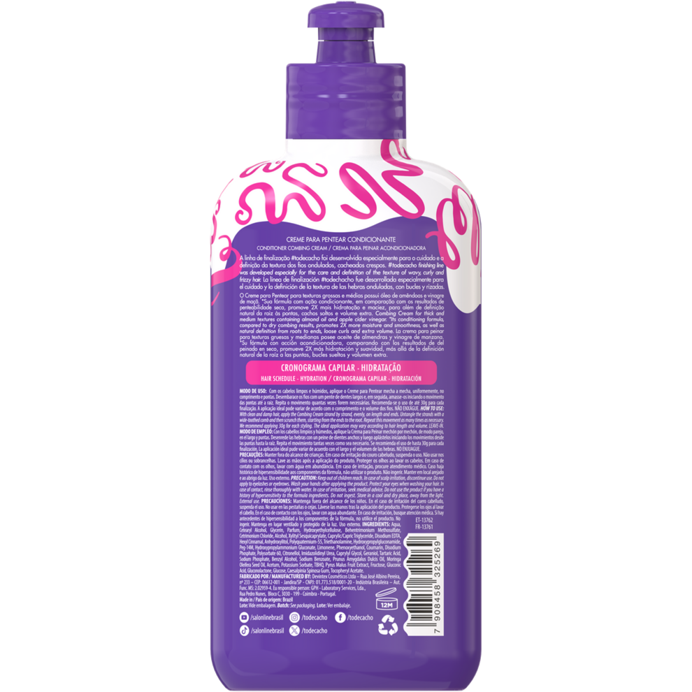 Salon Line TodeCachos Creme Pentear Cachos dos Sonhos 300ml