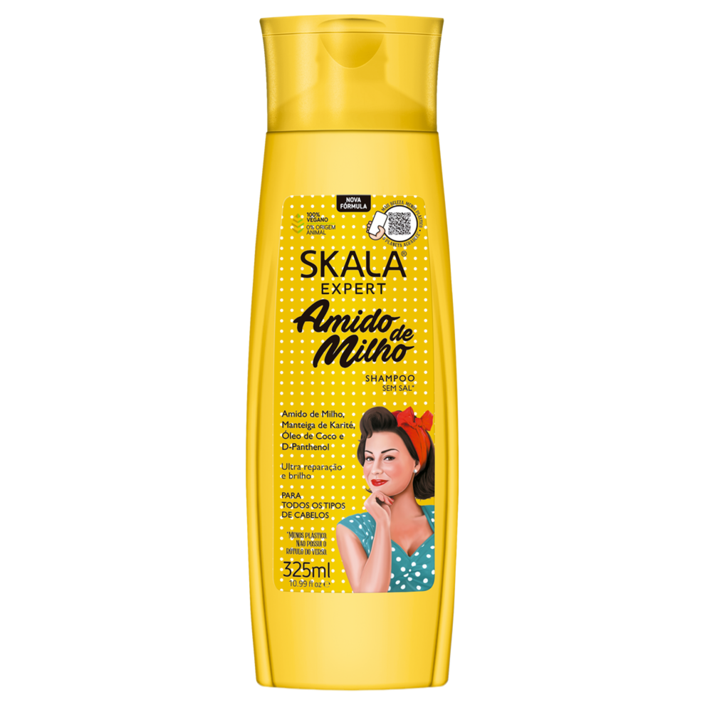 Shampoo Skala Amido de Milho 325ml