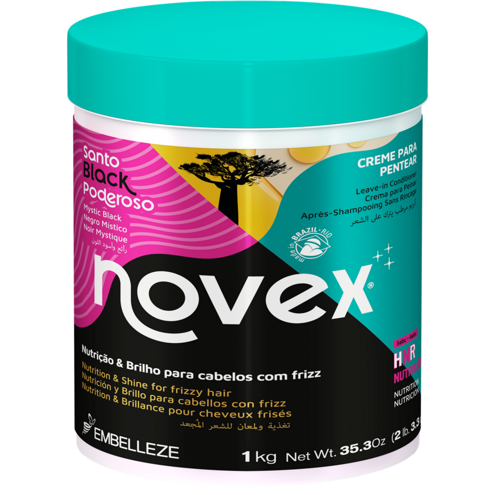 Novex Creme de Pentear Santo Black 1kg