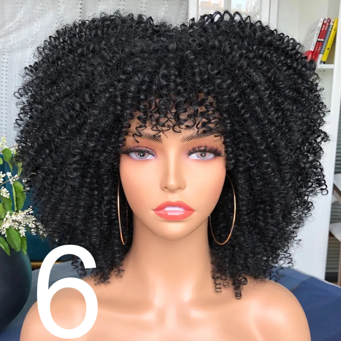 Wig Afro kiki