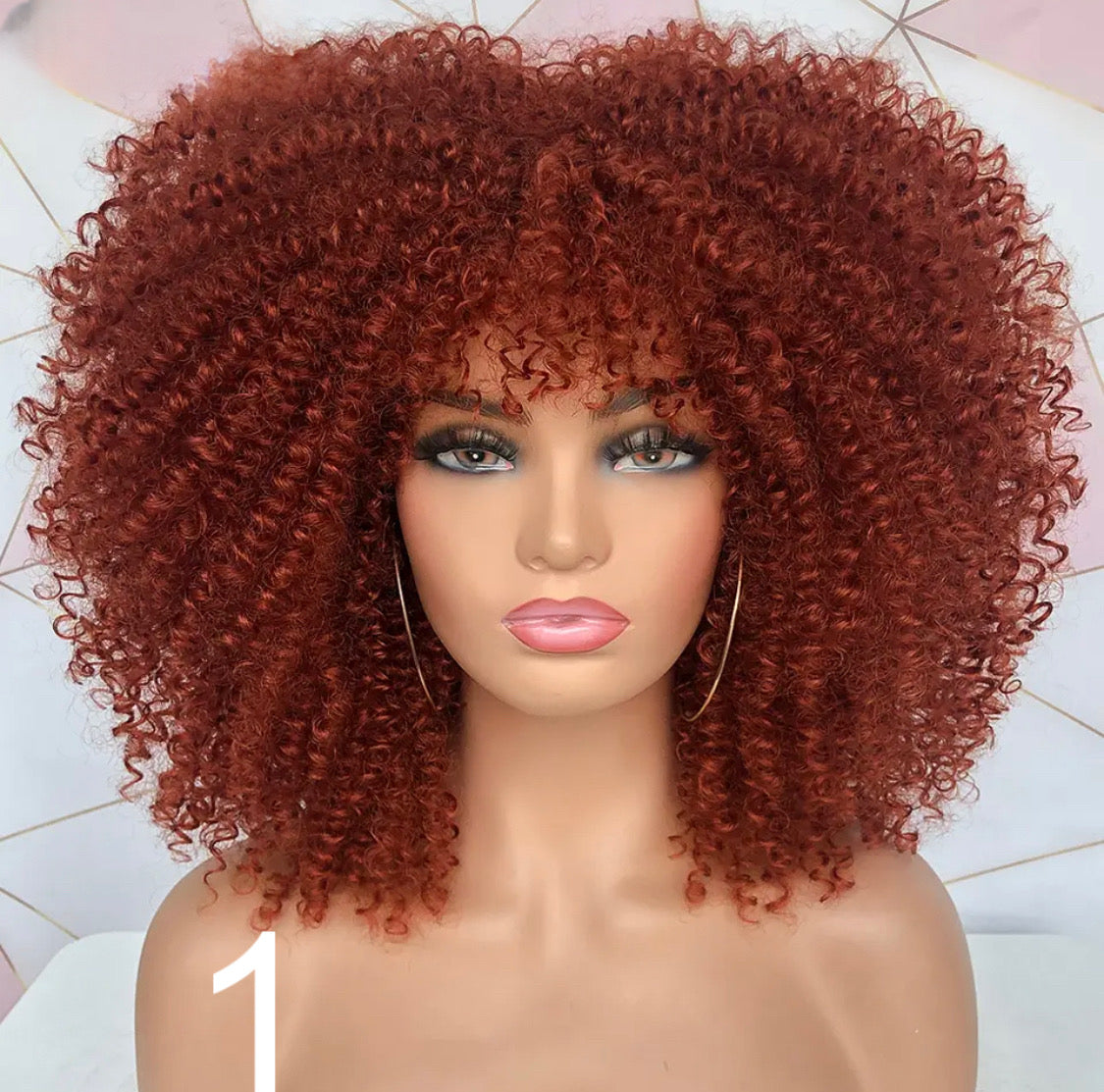 Wig Afro kiki