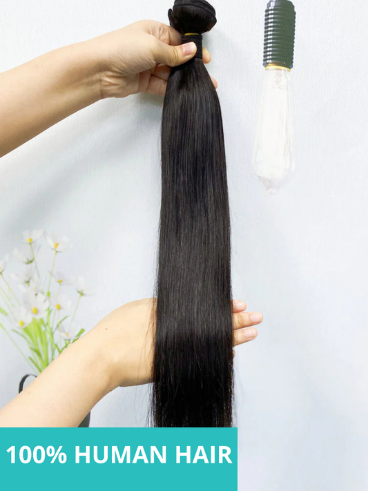 10A Natural Hair Bundles Straight Virgin Woman Human 10inch-42inch