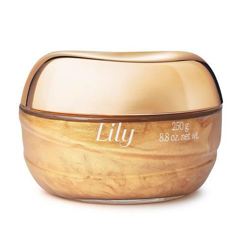 Gel Iluminador e Hidratante Corporal Lily Glow, 250g