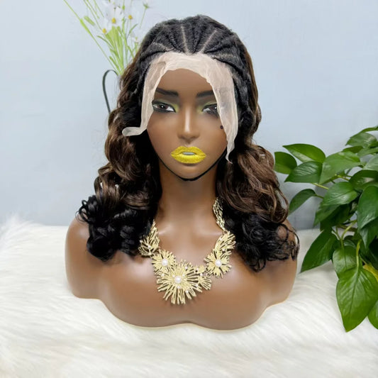 13*4 Briad Lace Wig Loose Natural Virgin Human Hair Wig Color 1BT4T1B