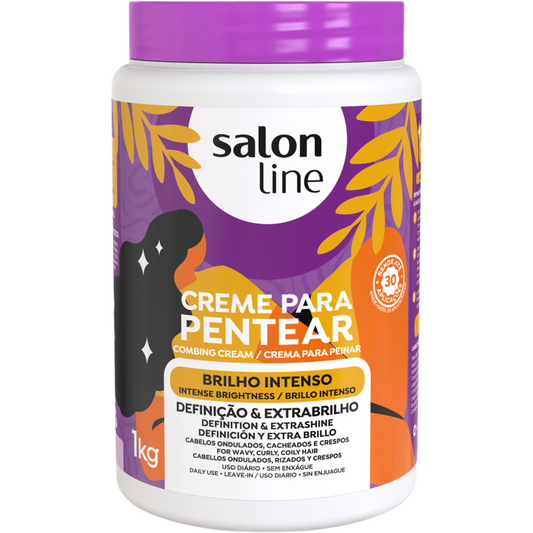 Salon Line Creme de Pentear Brilho Intenso 1kg