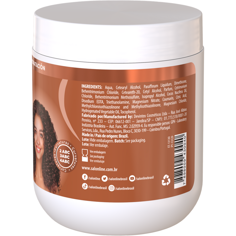 Salon Line Máscara SOS Coco 500g