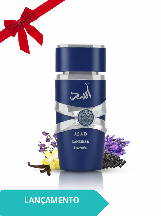 Perfume Lattafa Asad Zanzibar Eau de Parfum Masculino 100ml