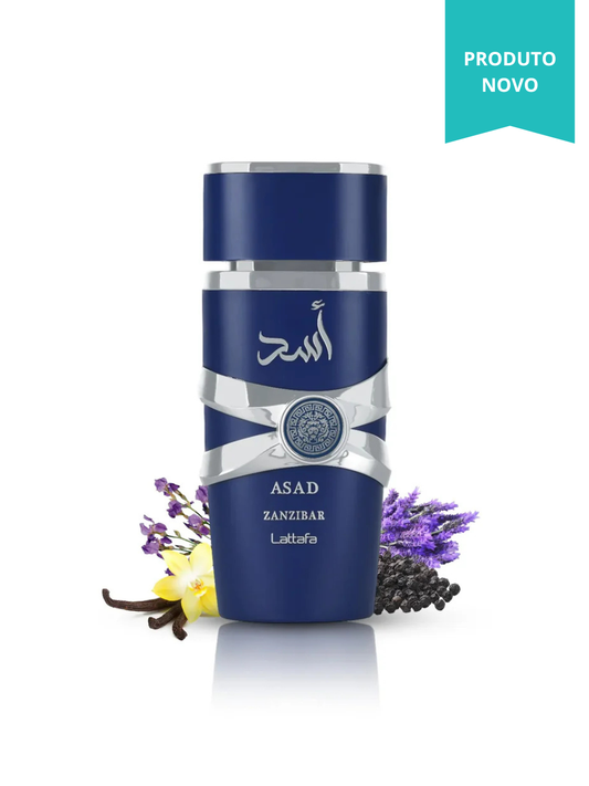 Perfume Lattafa Asad Zanzibar Eau de Parfum Masculino 100ml