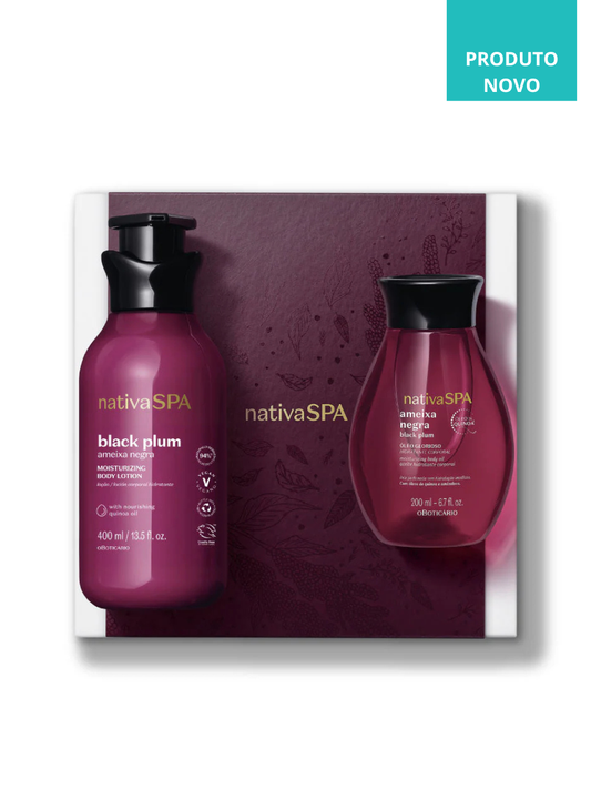 Coffret de Dia do Amor Nativa Spa Ameixa Negra
