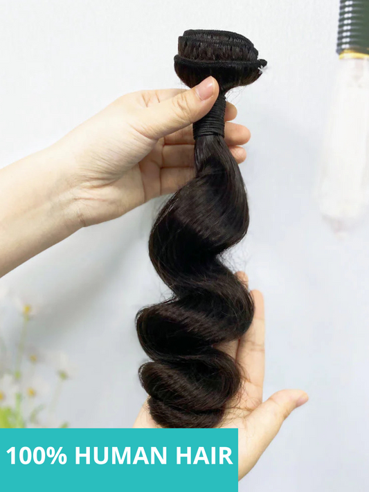Natural Hair Bundles Loose Wave Virgin Woman Human