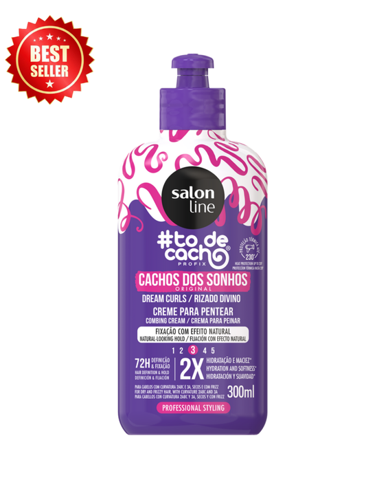Salon Line TodeCachos Creme Pentear Cachos dos Sonhos 300ml