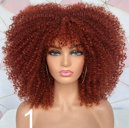 Wig Afro kiki