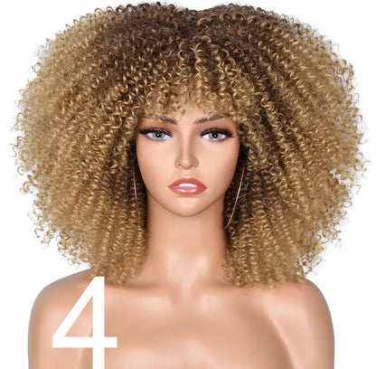 Wig Afro kiki