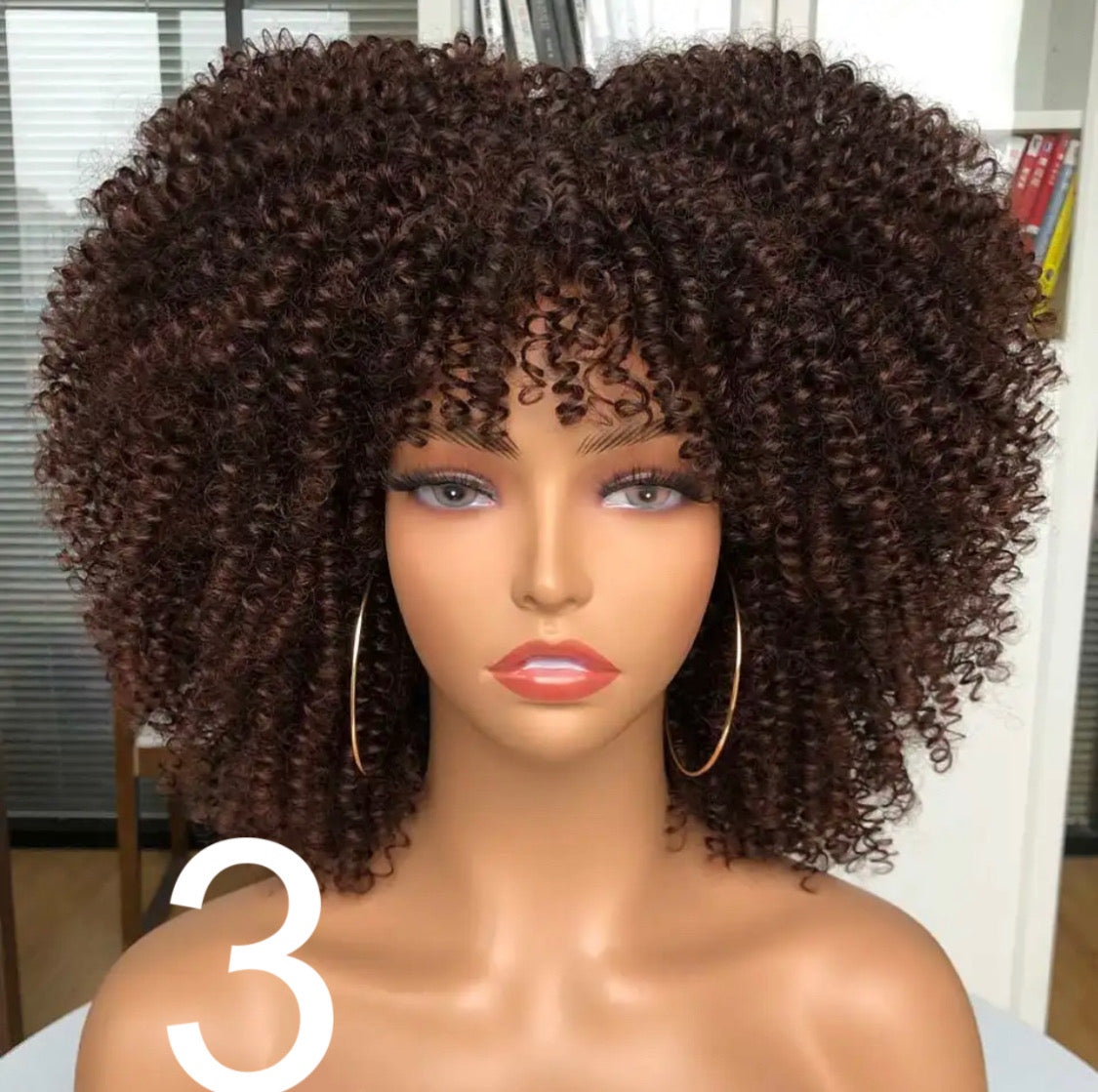 Wig Afro kiki