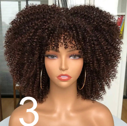 Wig Afro kiki